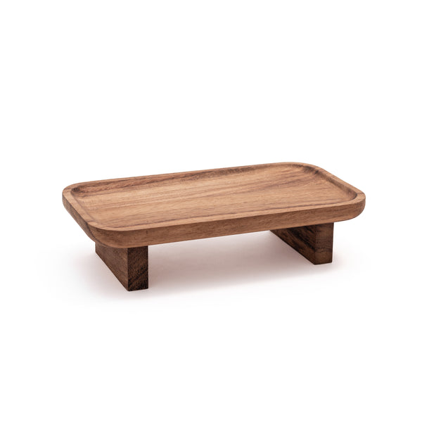 Elevated Wooden Tray