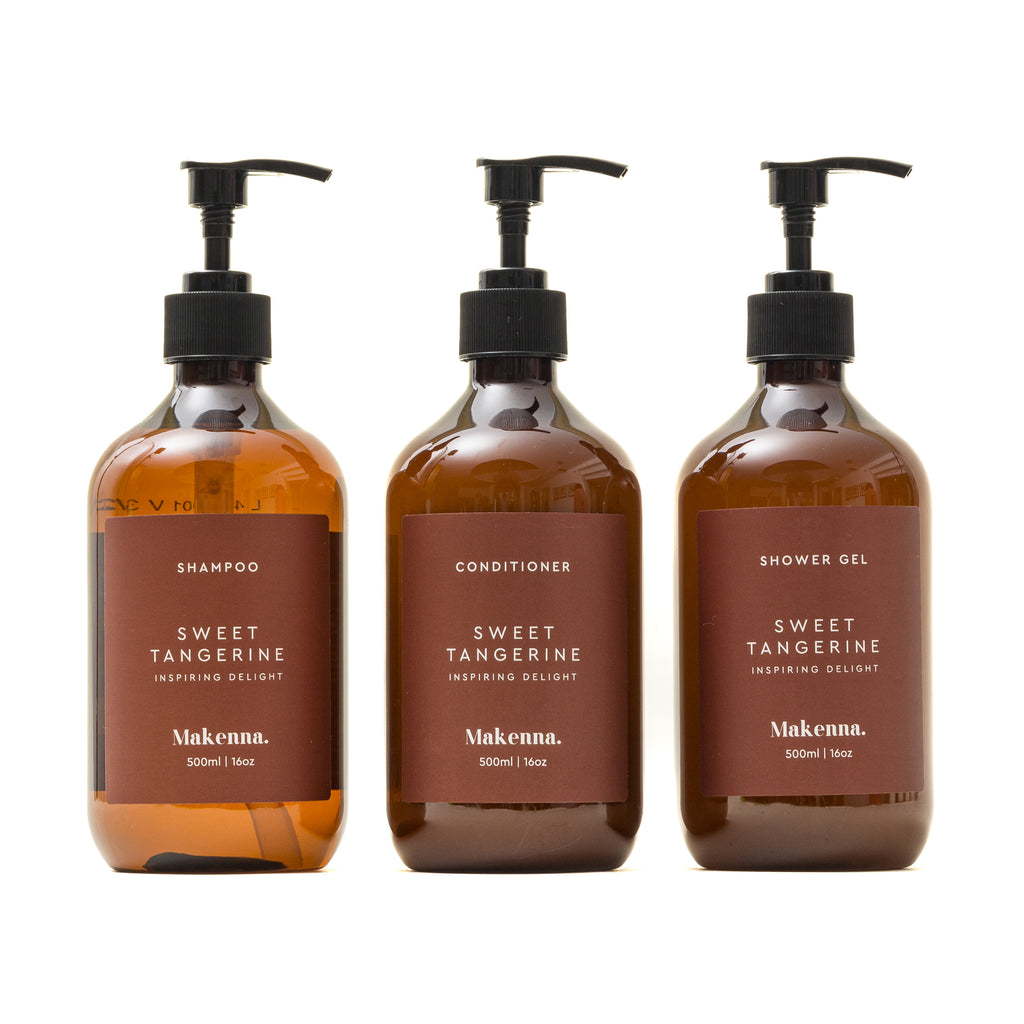 Shampoo, Conditioner & Shower Gel Set Makenna