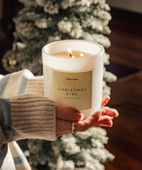 Large Hand poured soy candle