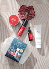 The hair care travel set