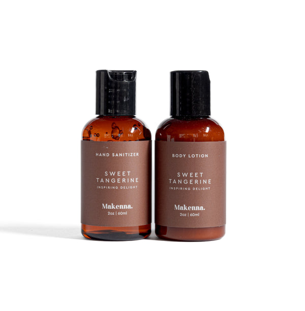 Mini Hand Sanitizer & Mini Body Lotion Set