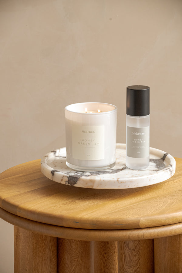 Soy Wax Candle & Pillow Mist Set