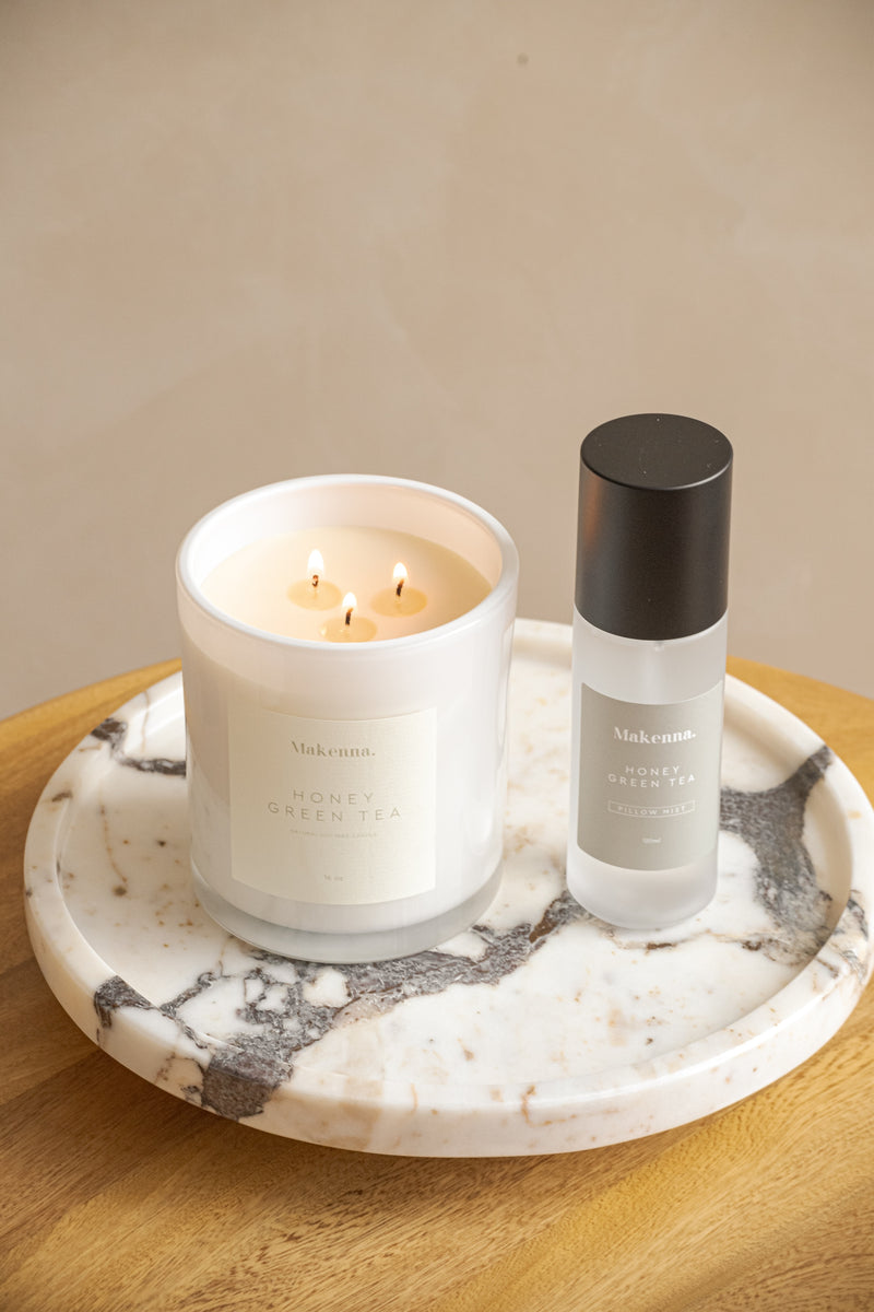 Soy Wax Candle & Pillow Mist Set