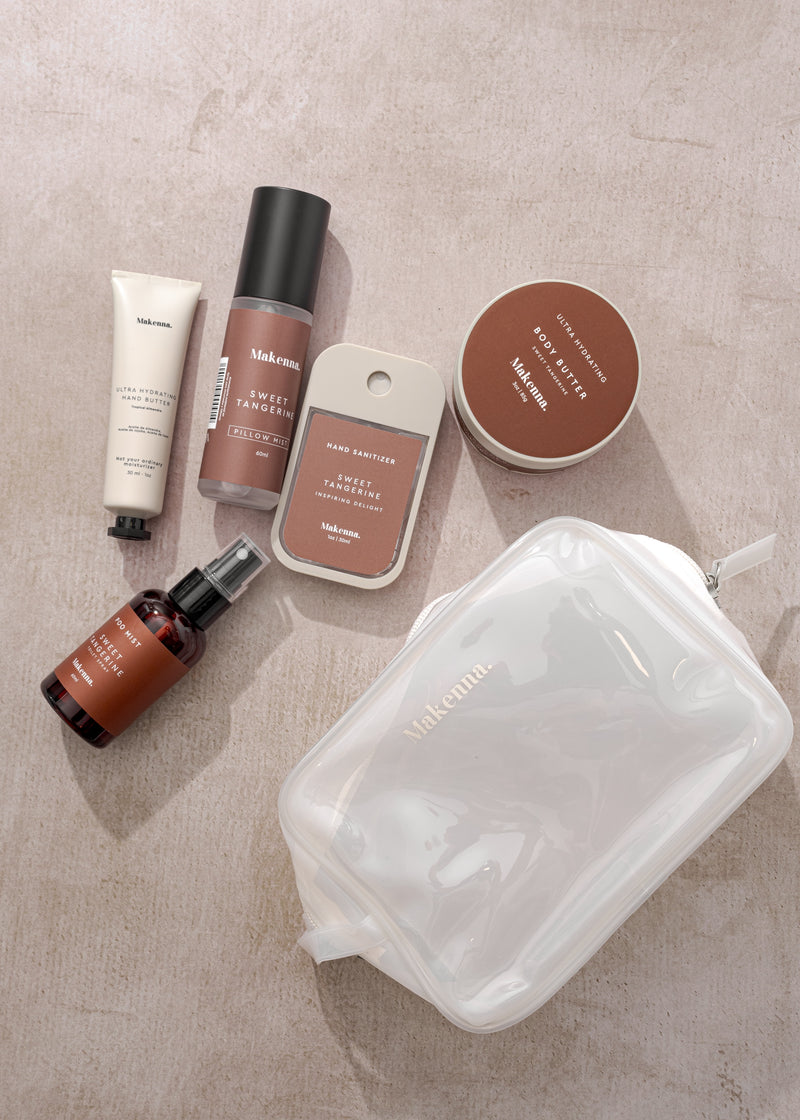 The travel essentials set – Makenna