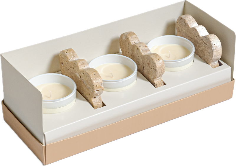 The ´Lighting my intentions´ Three Candle Set
