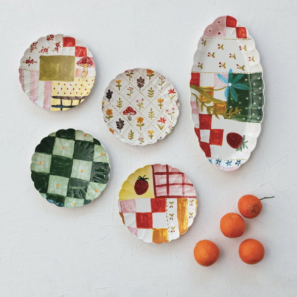 Round Stoneware Plate