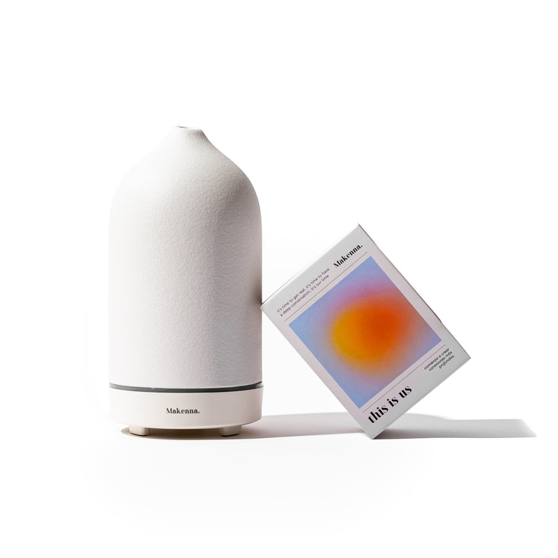 This is us card game + ceramic diffuser set – Makenna